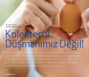 Kolestrol düşmanımız değil