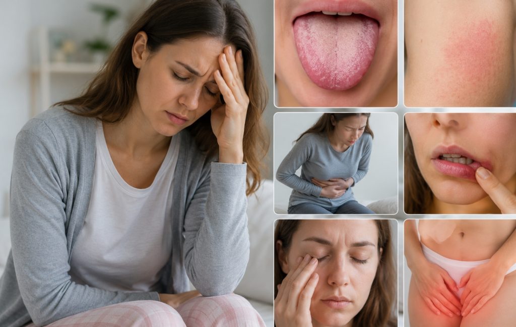 Candida mantarı ne gibi semptomlara yol açar? 2 Candida mantarı ne gibi semptomlara yol açar?