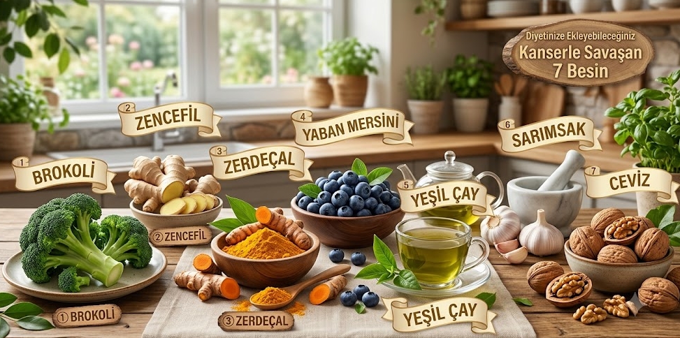 Diyetinize ekleyebileceğiniz, kanserle savaşan 7 besin 2 Diyetinize ekleyebileceğiniz, kanserle savaşan 7 besin