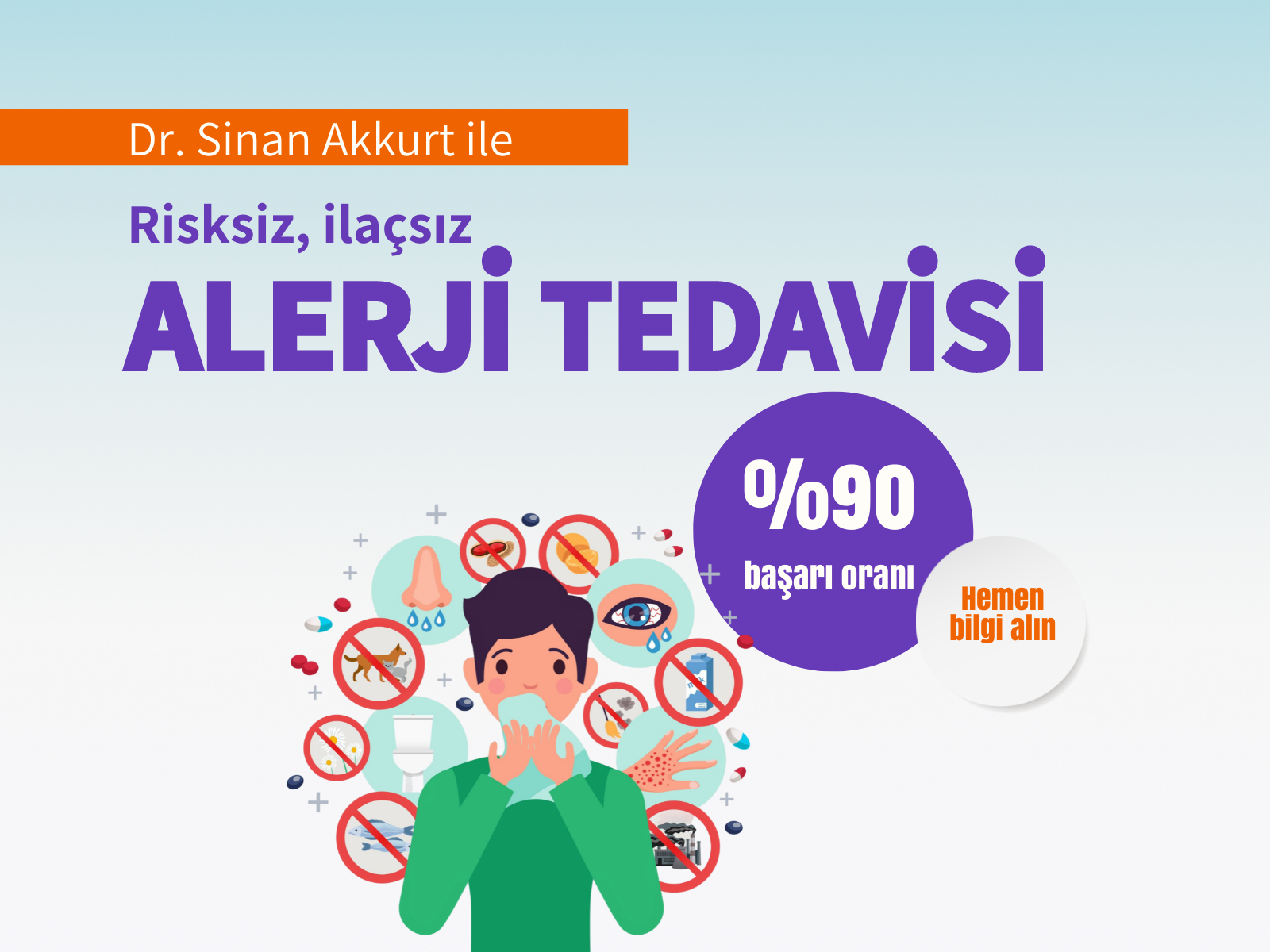 Alerji tedavisi mümkün 