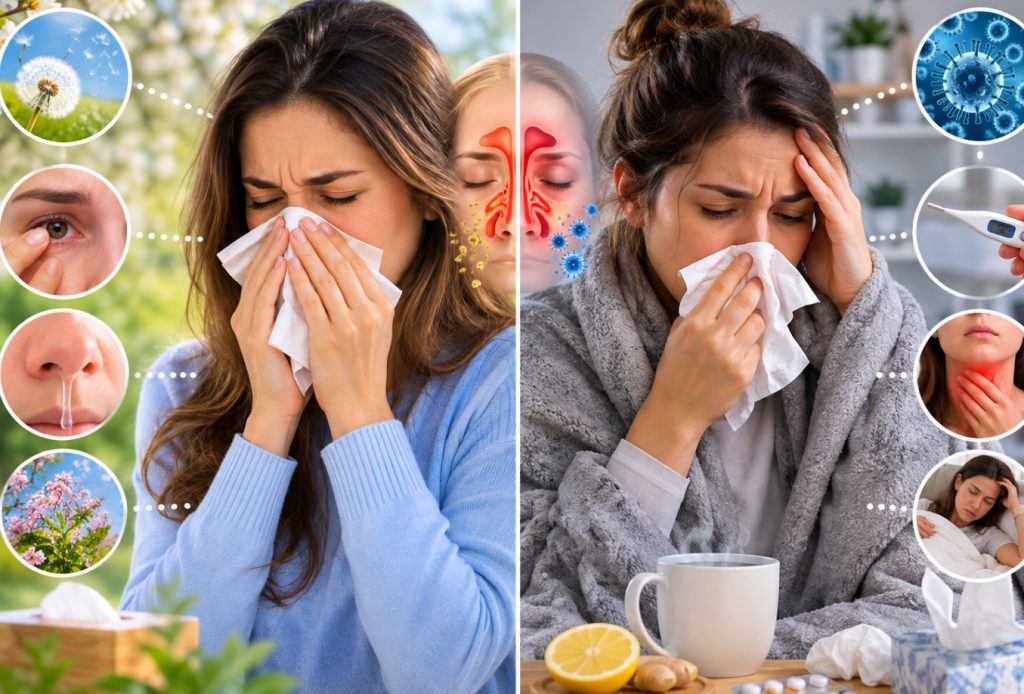 Alerjik Rinit Soğuk Algınlığından Nasıl Ayrılır? 1 alerji mi nezle mi Alerjik Rinit Soğuk Algınlığından Nasıl Ayrılır?