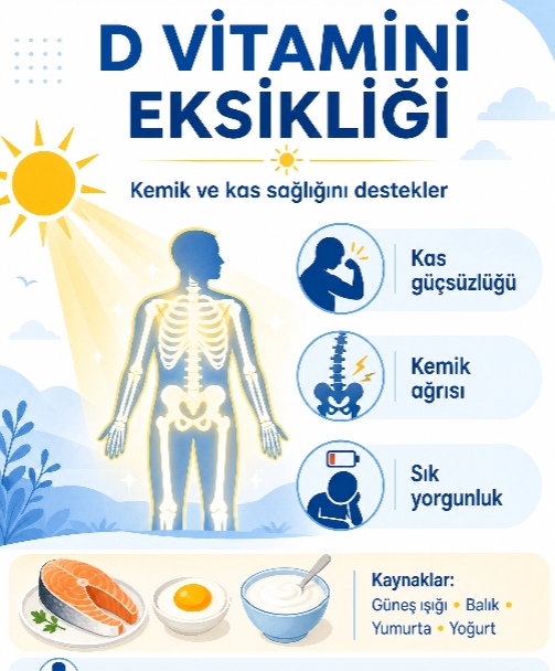 B12, Demir, D Vitamini ve Magnezyum Eksikliği Hangi Belirtilere Yol Açar? 3 d vitamini eksikligi B12, Demir, D Vitamini ve Magnezyum Eksikliği Hangi Belirtilere Yol Açar?
