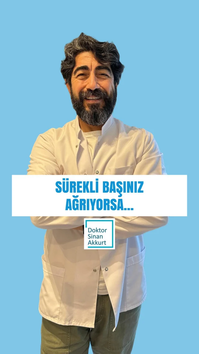 Sürekli baş ağrısı yaşıyorsanız “elbet geçer” deyip beklemeyin. 
Baş ağrısı, çoğu zaman stres, yorgunluk ya da uykusuzlukla ilişkilendirilse de; migren, gerilim tipi baş ağrısı, sinüzit, fıtık, boyun düzleşmesi gibi nedenlere dayanıyor olabilir.
🔍 Sürekli tekrarlayan baş ağrılarınız varsa:
✔️ Ağrınız belli bir saatte mi başlıyor?
✔️ Işık ya da ses sizi rahatsız ediyor mu?
✔️ Mide bulantısı eşlik ediyor mu?
✔️ İlaçsız geçmiyor mu?
Bu soruların cevabı sizi doğru tanıya götürür.
👉 Ertelemeyin, doktorunuza başvurarak altında yatan nedeni öğrenin.
📞 Randevu: 0232 343 55 22 
📍 Dr. Sinan Akkurt Kliniği, Bornova, İzmir
#kronikbaşağrısı #başağrısı #geçmeyenbaşağrısı #şiddetliağrı