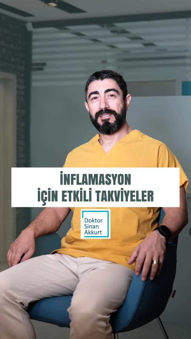 Kronik inflamasyonu azaltmaya yardımcı takviyeler 🔬 
➕ Omega-3 yağ asitleri (EPA, DHA)
➕ Kurkumin (Zerdeçal Ekstresi)
➕ Resveratrol
➕ N-Asetil Sistein (NAC)
➕ Vitamin D3
➕ Probiyotikler
➕ Quercetin
➕ Boswellia Serrata (Akgünlük reçinesi)
➕ Alfa Lipoik Asit (ALA)
➕ Magnezyum 
Bu takviyelerin kullanımı mutlaka doktor önerisiyle olmalıdır; çünkü doz, süre ve etkileşimler kişiye özeldir ve yanlış kullanımda risk teşkil eder.
