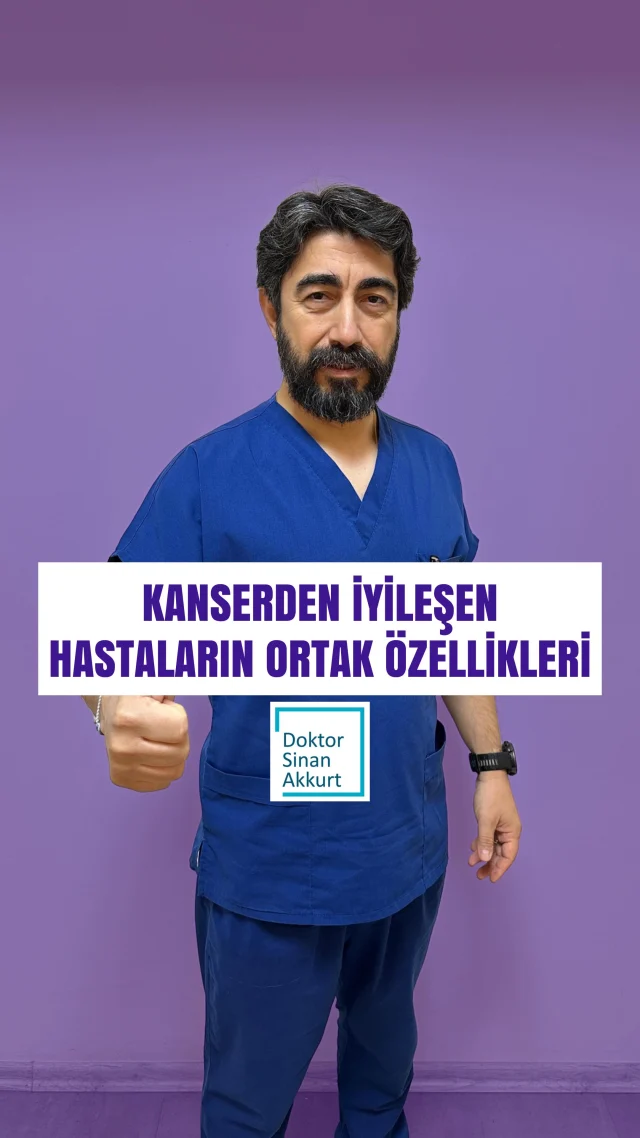 Kanserden iyileşen hastalarda gördüğü ortak özelliği sorduğumuz Dr. Sinan Akkurt, duyguların biyokimyasal karşılıklarına vurgu yaptı...
#DoktorunuzdanNotlar